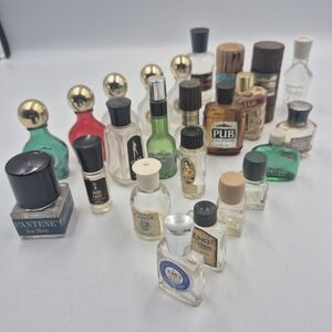 Assorted Vintage Miniature Cologne Bottles Collection.*Empty*